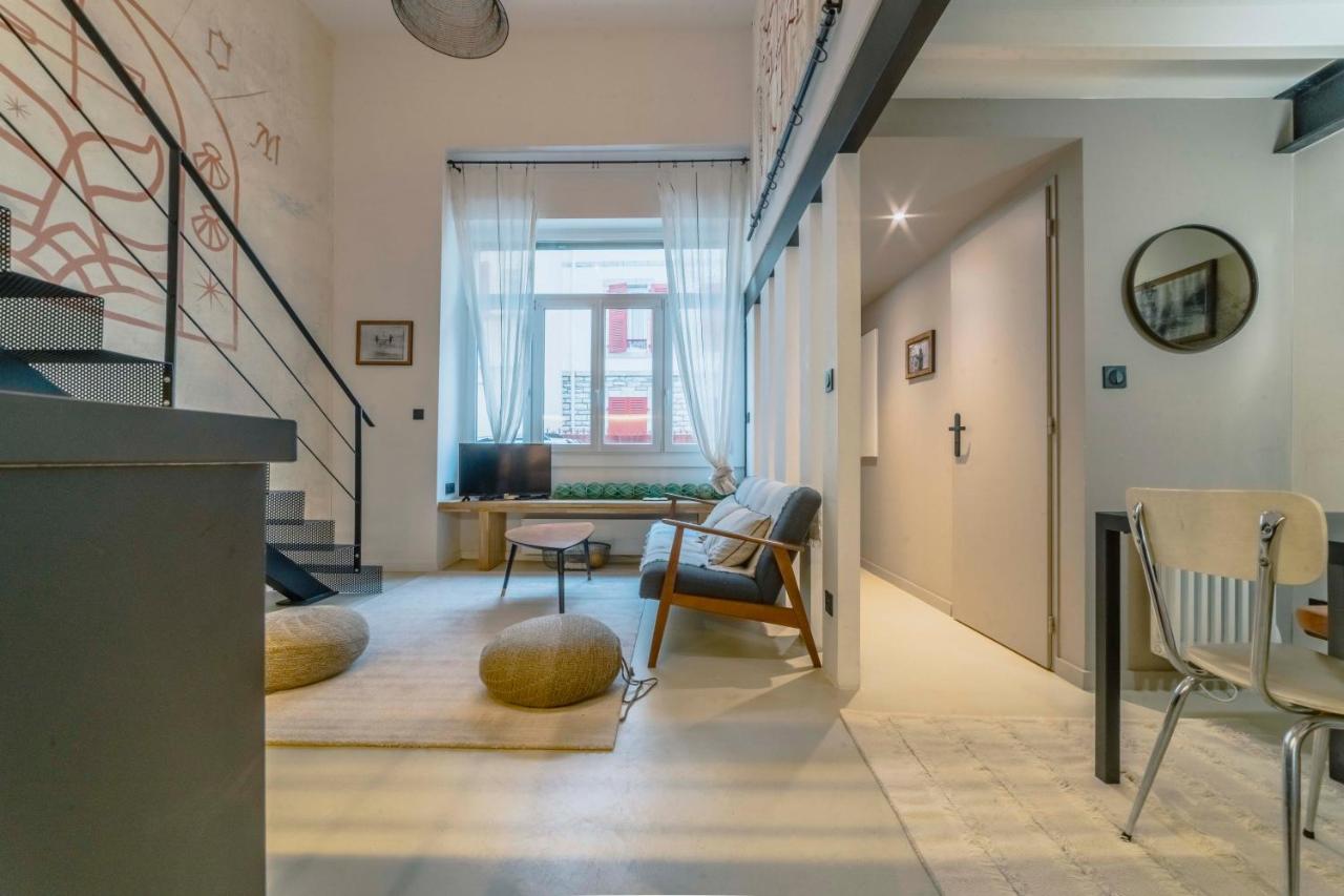 Ferienwohnung Loft - Centre Ville - Plage - Halles - 3 Ch 2 Sdb Biarritz Exterior foto